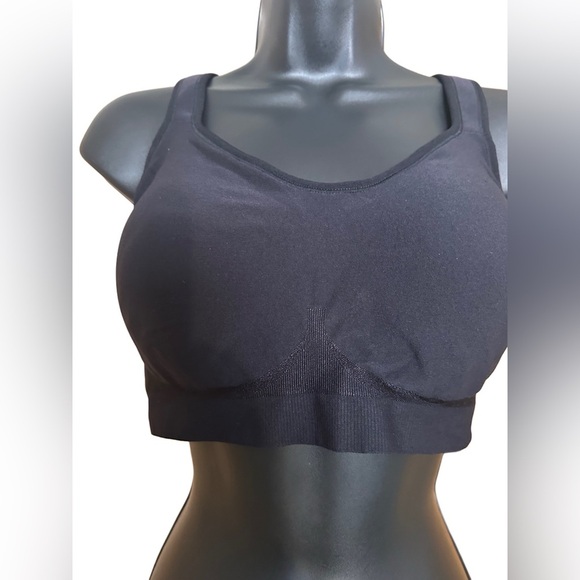 NWT TRUEKIND DAILY COMFORT WIRE FREE SHAPING BRA SIZE XL BLACK - Picture 3 of 12